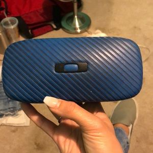 Oakley Glasses Case blue and black